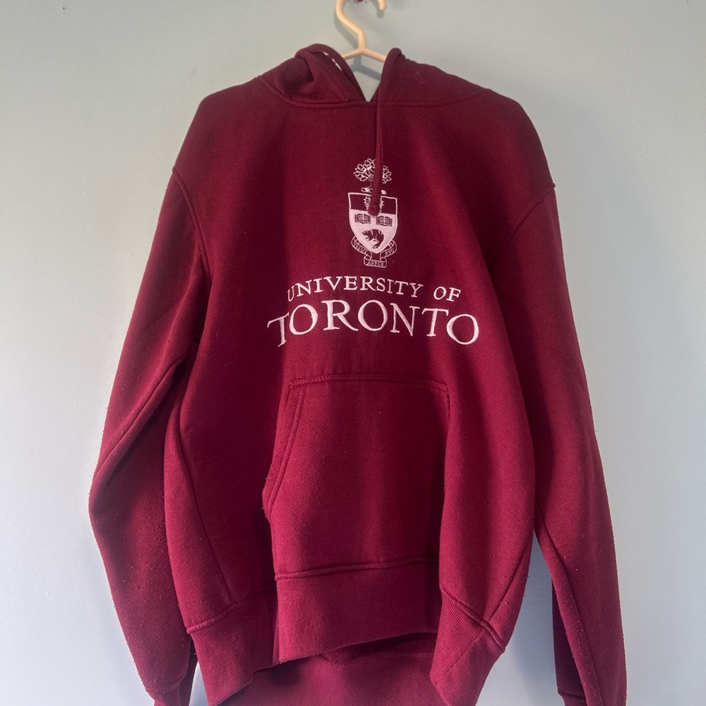 Maroon Hoodie Sweatshirt